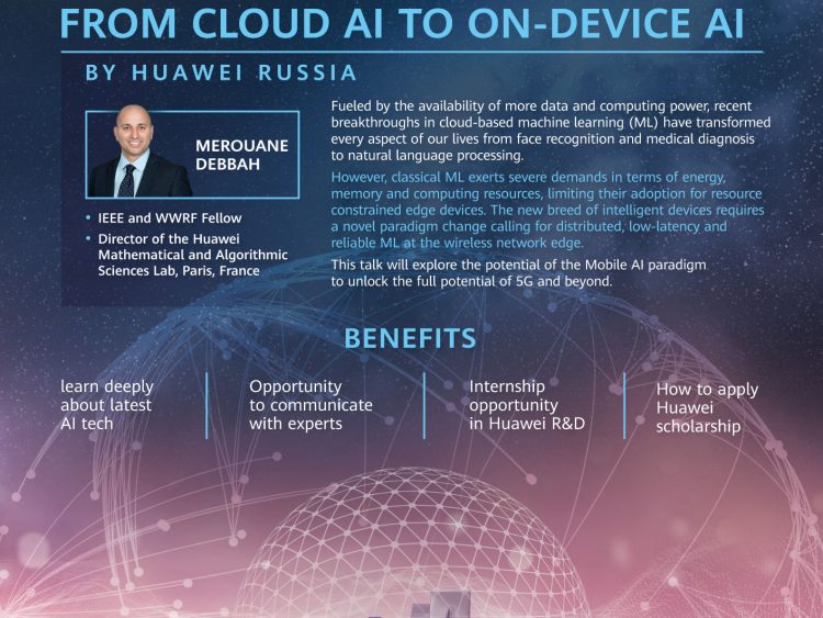“Mobile AI: From cloud AI to on-device AI”